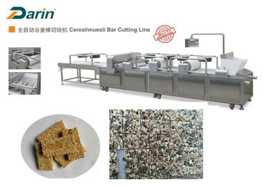 PLC Touch Screen 400kg/Hr Muesli Bar Cutting Machine