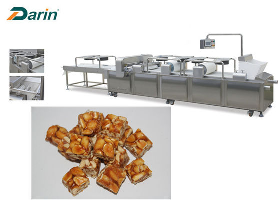 Stainless Steel Cereal Bar Granola Bar Making Machine Rolling Forming Cutting Machine