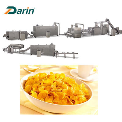 165kw 300kg/hr Corn Flakes Cereals Making Machine