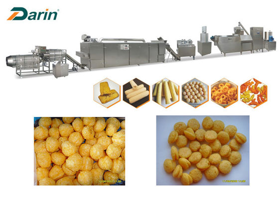 Stainless Steel Puff Snack Food Extruding Machine with WEG Motor