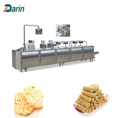 Broomcorn Cereal Maize Granola Bar Forming Machine 500kg/Hour