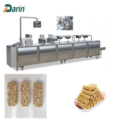 Broomcorn Cereal Maize Granola Bar Forming Machine 500kg/Hour