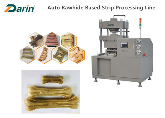 DR60T Picskin Material for Rawhide pet food processing line for dog chewing