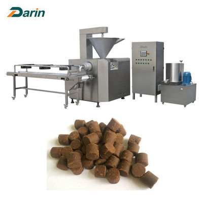 Soft Dental Care Cold Extruder Pet Food Processing Line With Touch Screen
