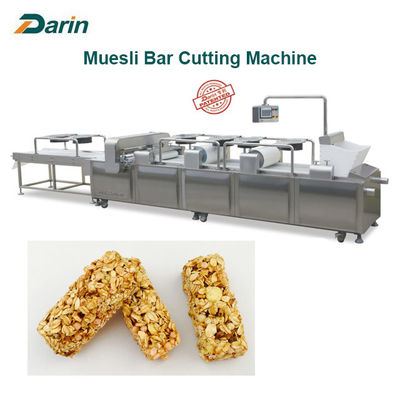 Muesli Cereal Bar Making Machine Darin high yield stainless steel intelligent PLC operation