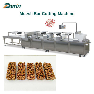 Muesli Cereal Bar Making Machine Darin high yield stainless steel intelligent PLC operation