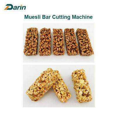 Full Automatic Cereal Bar Cutting Machine Stainless Steel Peanut Brittle Candy