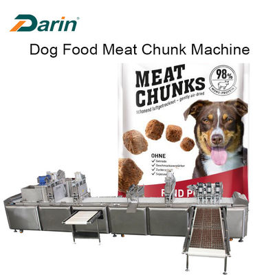 Stainless Steel Dog Treat Machine For Beef Granules Meat Dices Forming