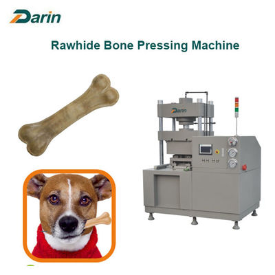 60T Double - station Germany motor PLC Control Rawhide Bone dog food machinery