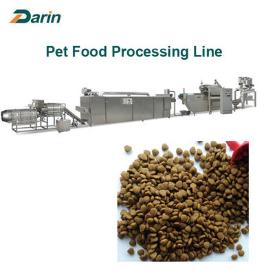 Siemens PLC Dog Food Processing Line Stainless Steel