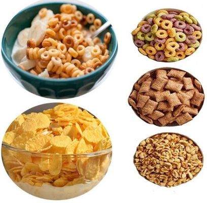 CE Approved Corn Snacks Food Double Screw Extruding Line Manufacturer