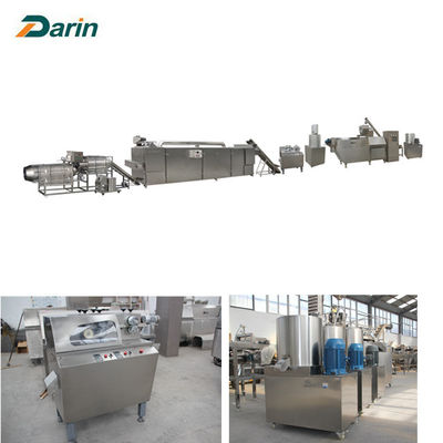 Auto Puff Snacks Processing Line For Ball Tube Stick Ring