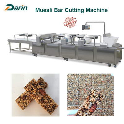 Auto Muesli Snack Bars Cutting Machine Stainless Steel