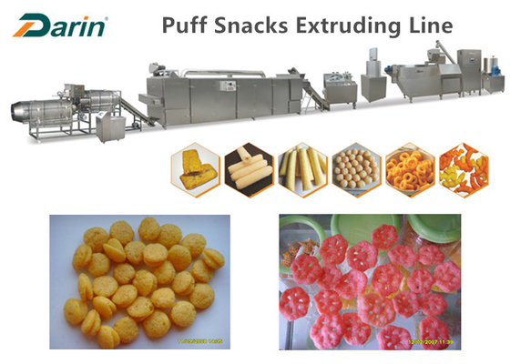 Stainless Steel 304 Corn Puff Making Machine 150kg/H