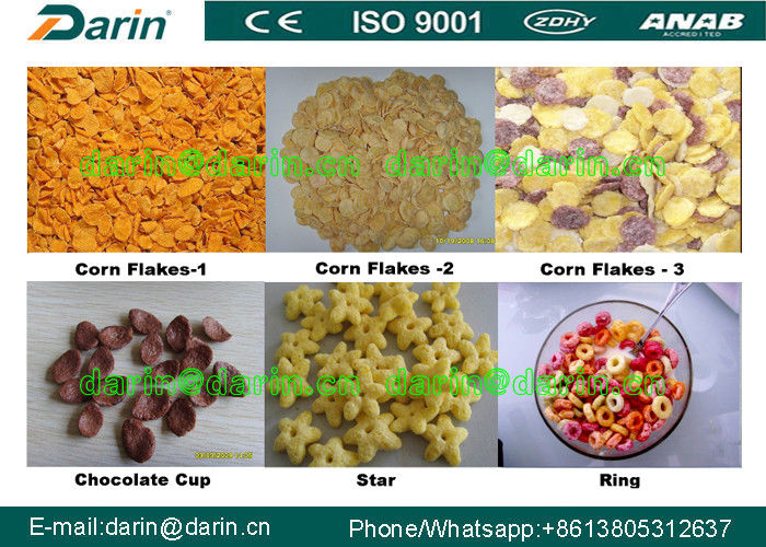 Continuous and automatic Corn Flakes Processing Line with CE Standard