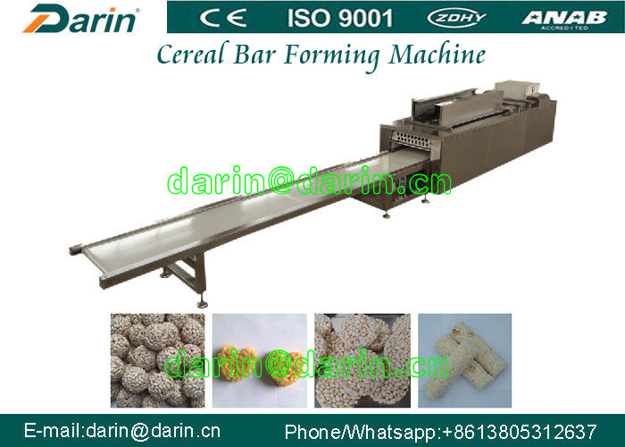 Puffed rice cereal Bar Forming Machine with low energy consumption