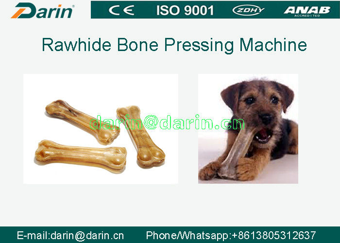 Pet Rawhide Dental Care Snacks Making Machine / pet food processing line