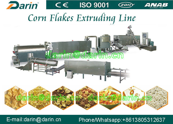 CE Certificate Corn flake making machine / maize flakes machinery