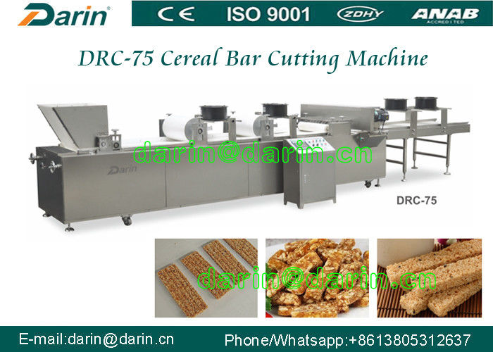 Continuous and Automatic Candy Bar / Cereal Bar Making Machine 380V 50Hz