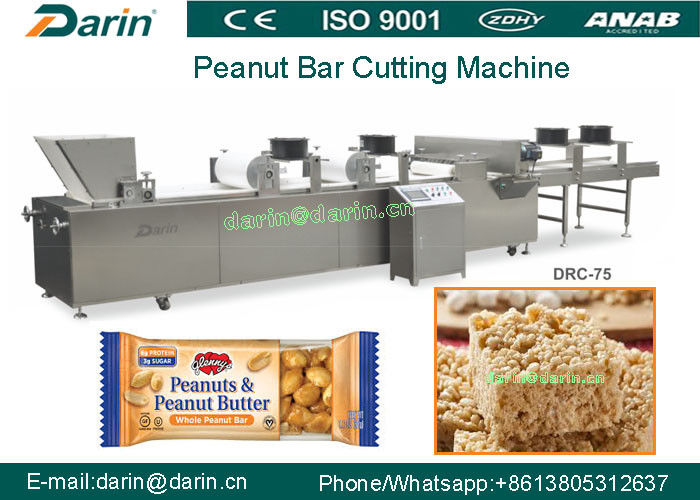 CE ISO9001 Standard Cereals Bar / Corn Bar / Peanuts Bar making machine