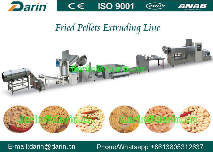3D Pellet Snack Extruder Machine , potato chips making machine