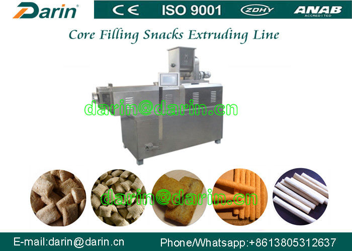 High Efficiency Automatic Cheese Puff Extruder Machine / Production Line