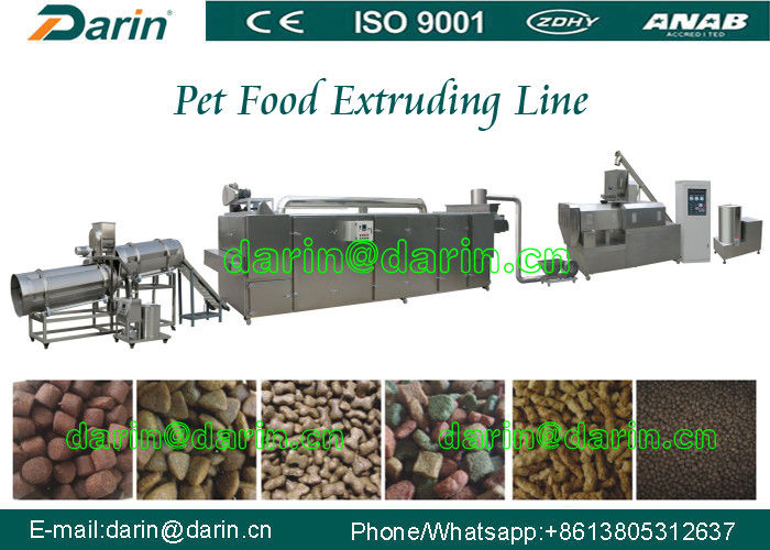Mult - function Snacks Pet Food Extruder Machine 120 - 150kg/hr 150 - 300kg/hr