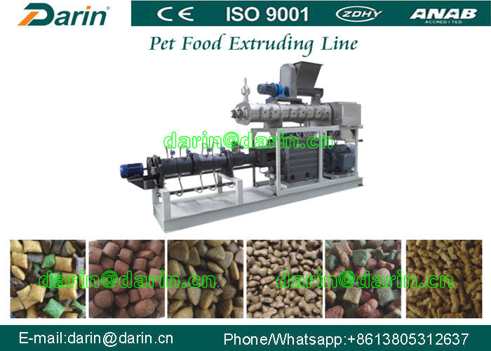 CE ISO Approved Birds cat dog dry pet food processing equipment