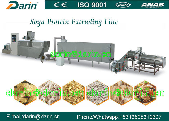 Stainless Steel Soya Extruder Machine for Defatted soybean powder