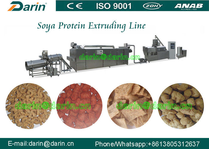 Professional Soya Protein Food Extruder Machine Stable Performance