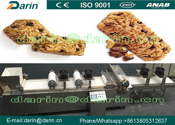 Healthy Nutritional Vegetarian / Sesame Cereal Bar Making Machine Continuous &amp; Automatic
