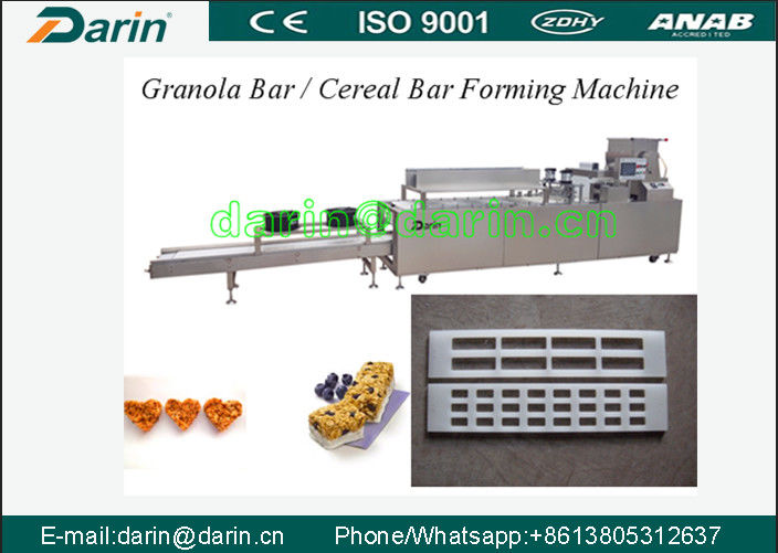 Automatic rice cake / sugar cereal Bar Forming Machine with capacity 350~500kg per hour