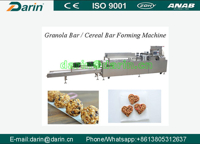 Full Automatic Granola Bar Machine , Cereal Bar / Cereal Bar Making Machine