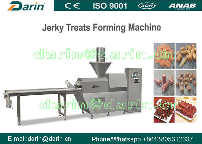 100% Jerky meat Treats Pet Food Production Line , Chicken / mutton dog food production line
