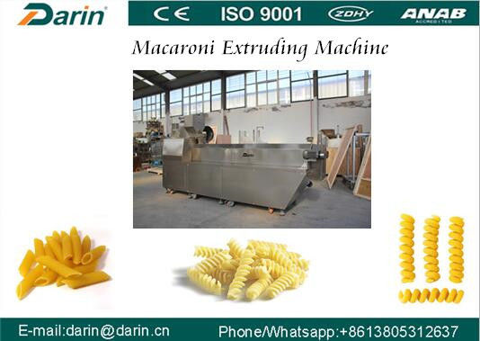 Automatic Pasta Macaroni Production Line , Spaghetti Production Line With 12 Months Warranty