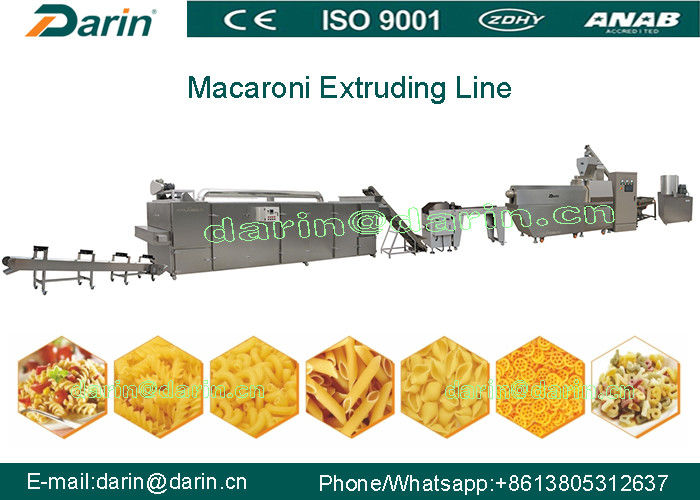 CE &amp; ISO 9001 Macaroni Production Line WEG Motor With 3 Year Warranty