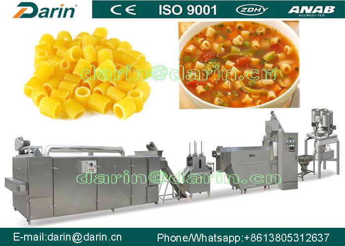 2017 Ditalini Making Machine , Pasta Production Line With 300kg/H