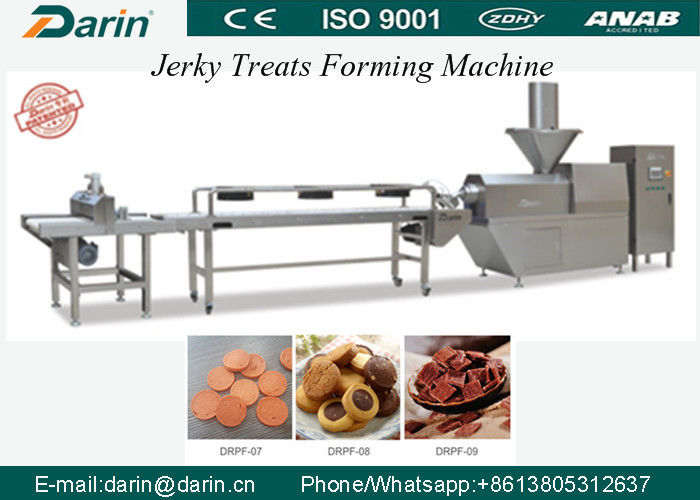 Cold Extruded Dog Jerky Snack Treat Machine with capacity of  200-300kg per hour Pet Food Machine
