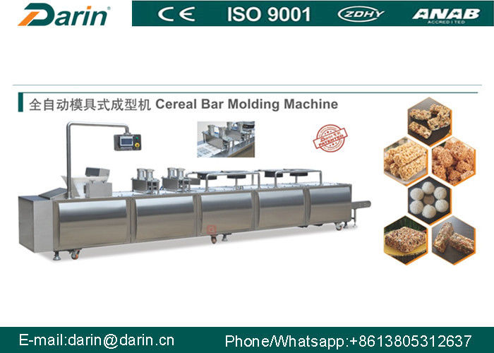 88kw SUS304 Cereal Bar Equipment / Nut Bar Making Machine