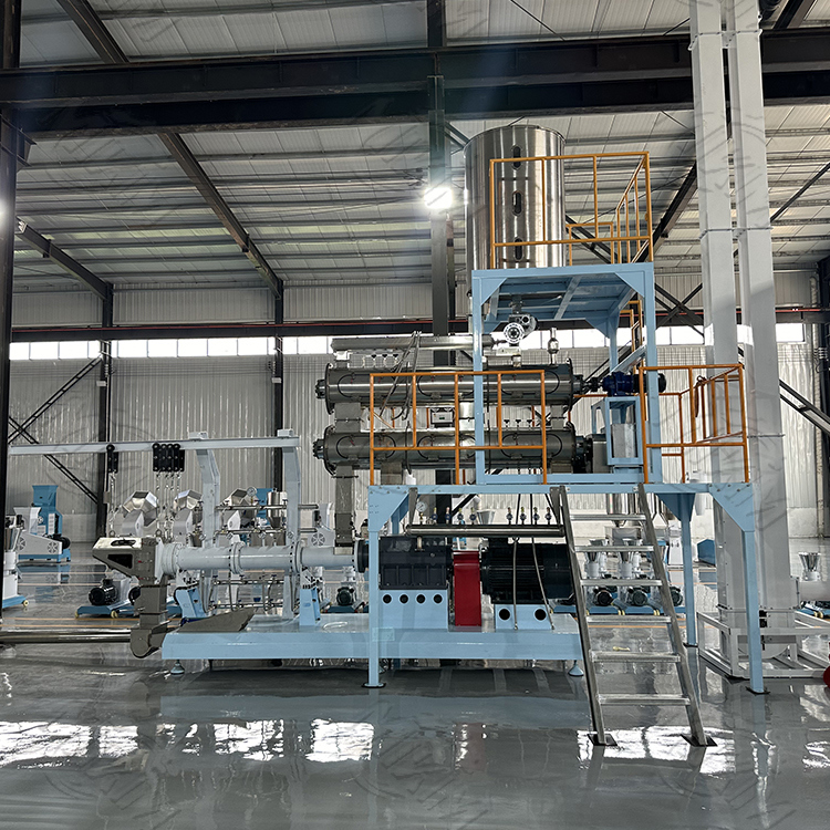Continuous Pet Food Extruder Chewing Treat Processing Line Dog Treat Maker Machine 380V / 50Hz