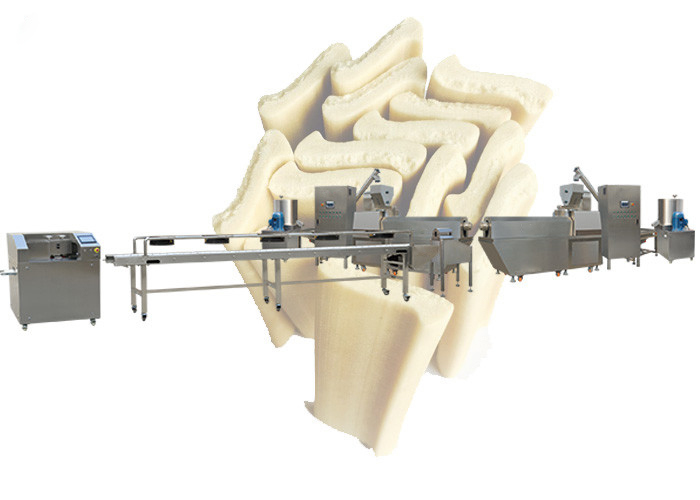 Teeth Clean Pet Treat Extruder Dog Treat Production Line Dental Treat Cutter