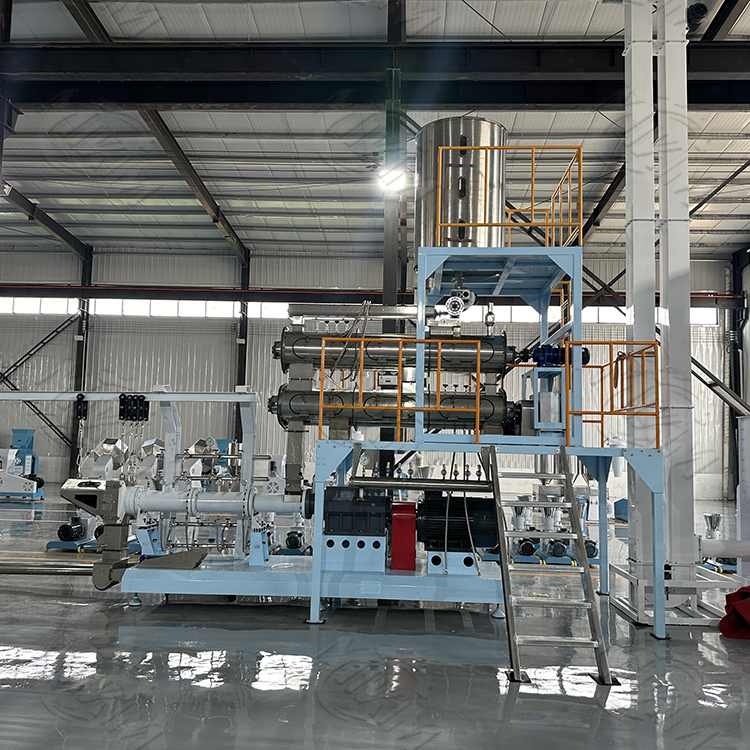 Big Capacity and Full Automatic Dog Food Extruded Pet Food Processing Machines Pet Dog Dry Dog Food Machine