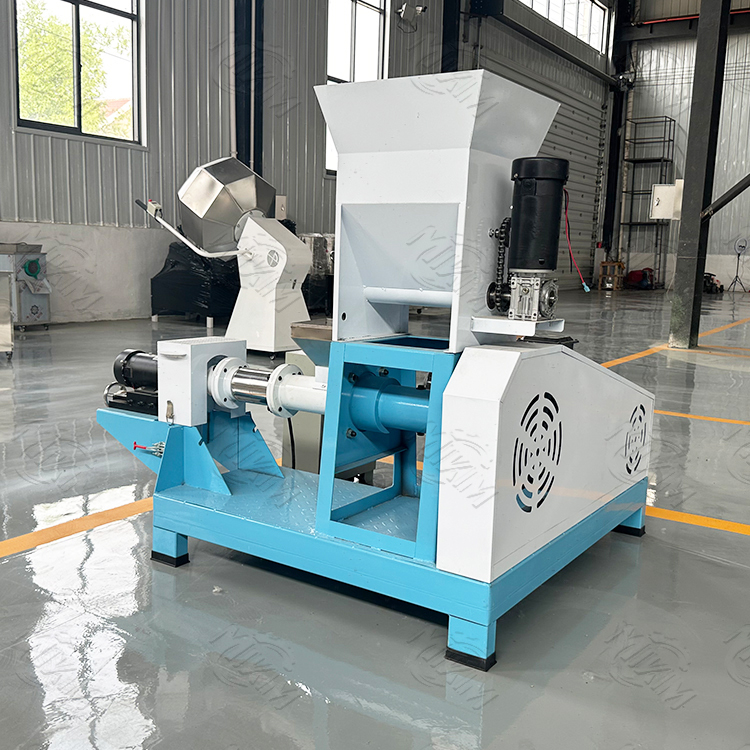 SUS Single Screw Dog Food Extruder Fast Production For Pet Treats Making