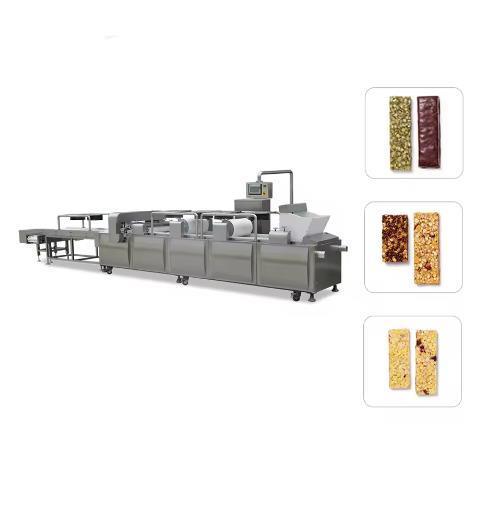 Round Square Grain Semi Circle Type Cereal Bar Forming Machine For Puffing And Expanding