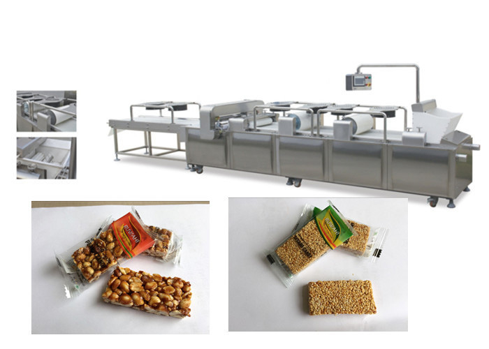 High Speed Cereal Bar Making Machine For Muesli Bar Cutting , Long Life Use Time