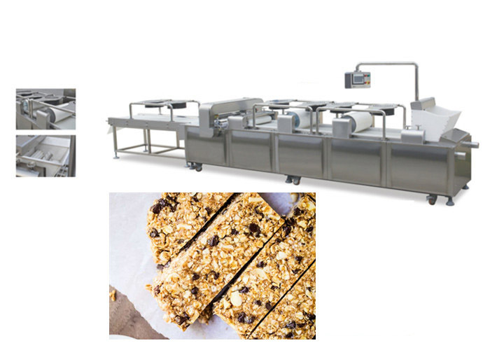 Brand New peanut candy Cereal Bar Making Machine with Siemens PLC & WEG Motor