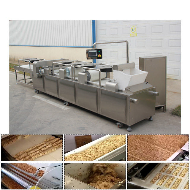 Cube Type / Semi - Circle Type cereal bar maker machine for wheat , highland barley