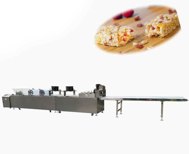 MK-75 Peanut Brittle / Peanut Crunch Bar / Sesame Candy Bar Making Machine Cutting Line with Touch Screen