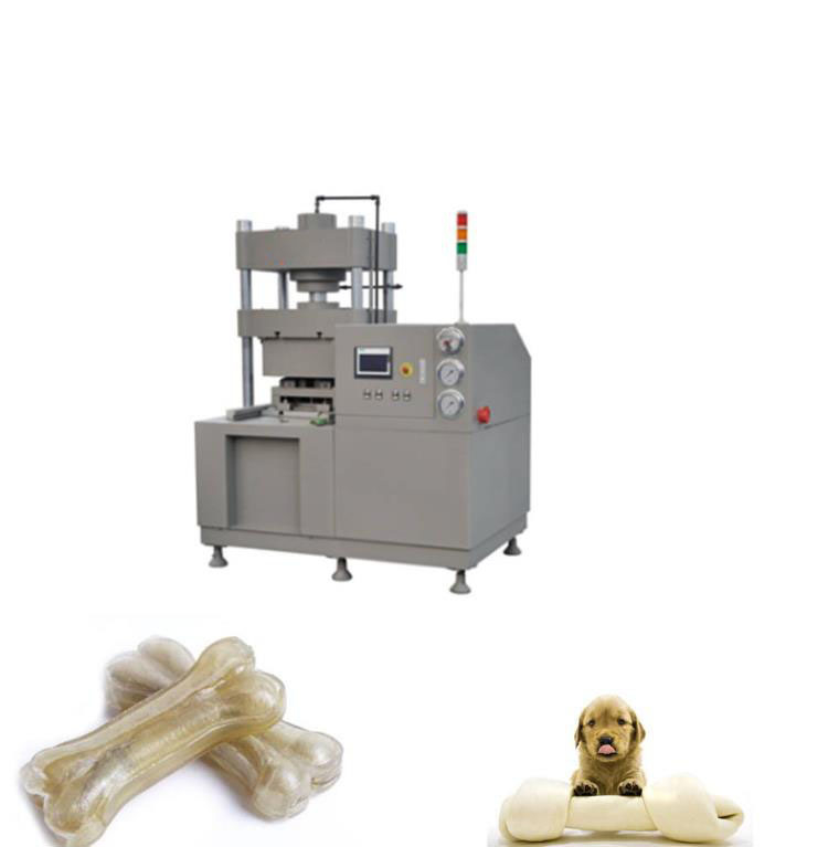 Pet Food Machinery Pet Chewing Bone With Cowhide , Pigskin Or Sheepskin As Material