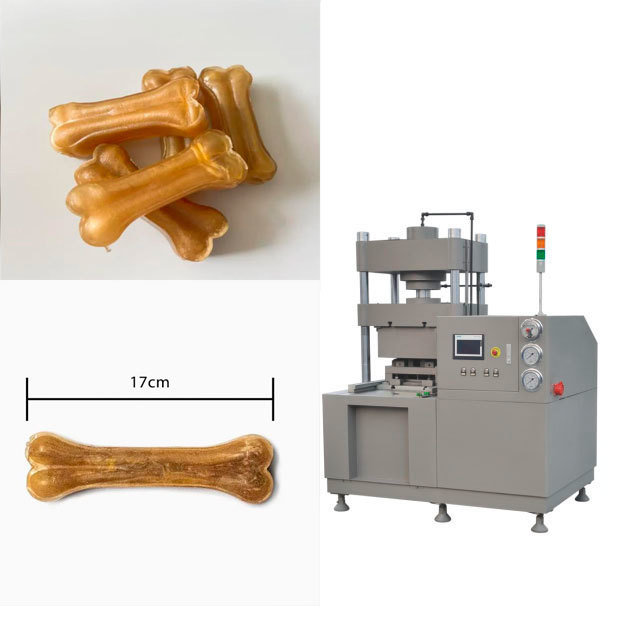 15kw Dog Chewing Snacks Bone Dog Food Production Line , Pet Food Processing Equipment